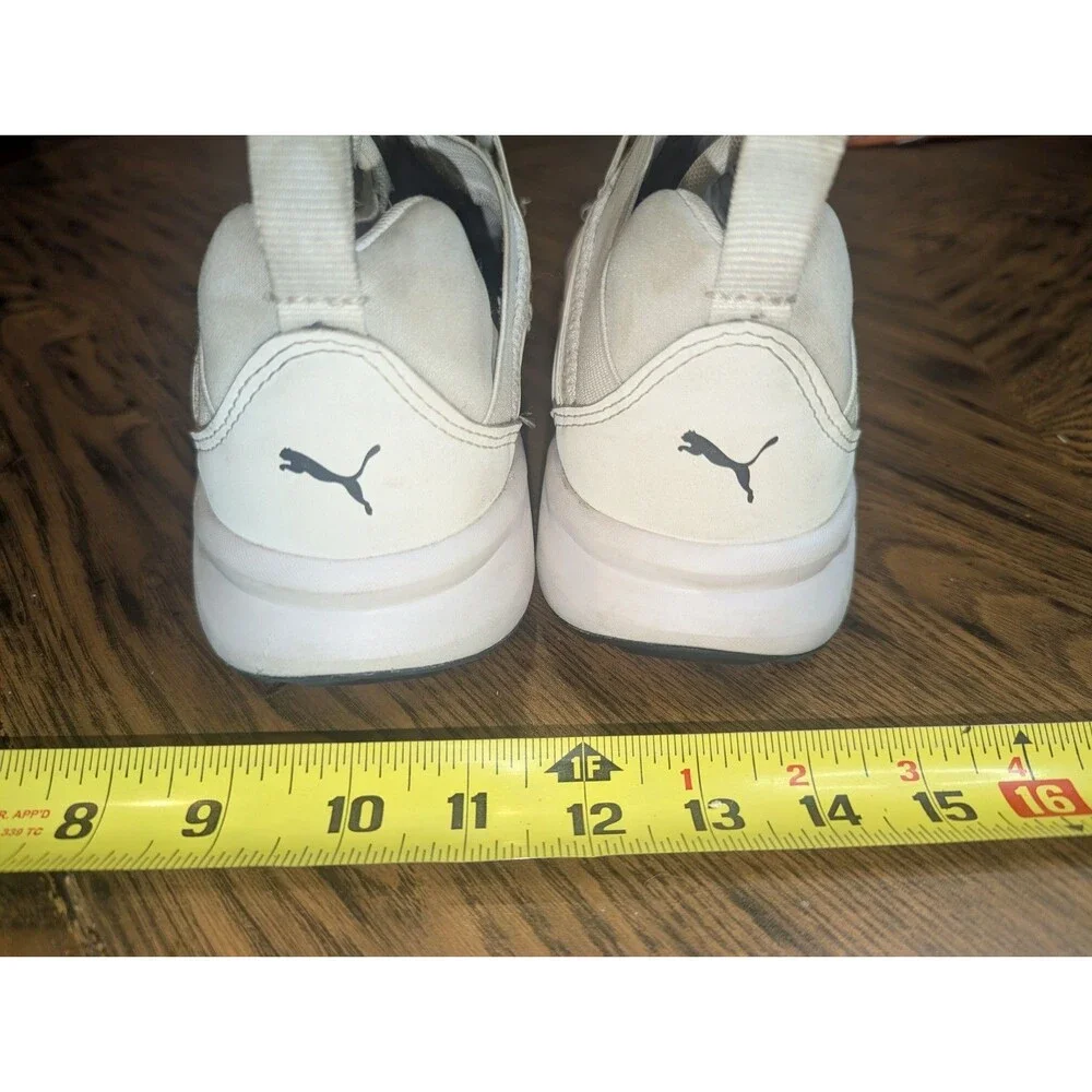 PUMA Enzo 2 Revamp Men's Running Shoes Size 9.5 White Sneakers